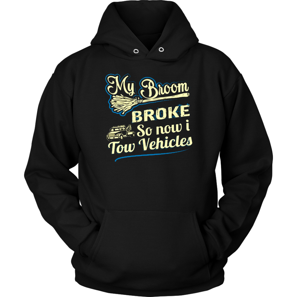 My Broom Broke so now I Tow Vehicles