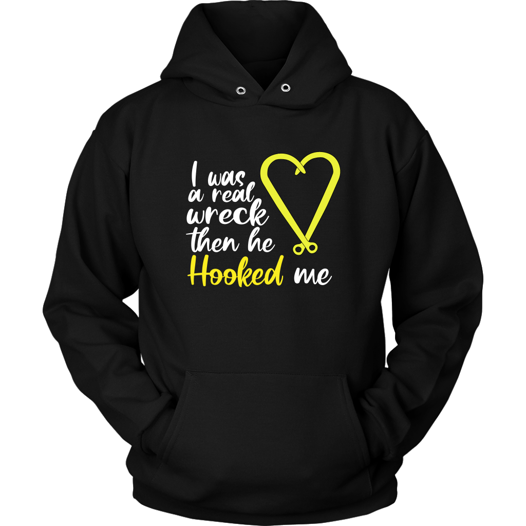 I was reack wrecker then he hooked me Shirt