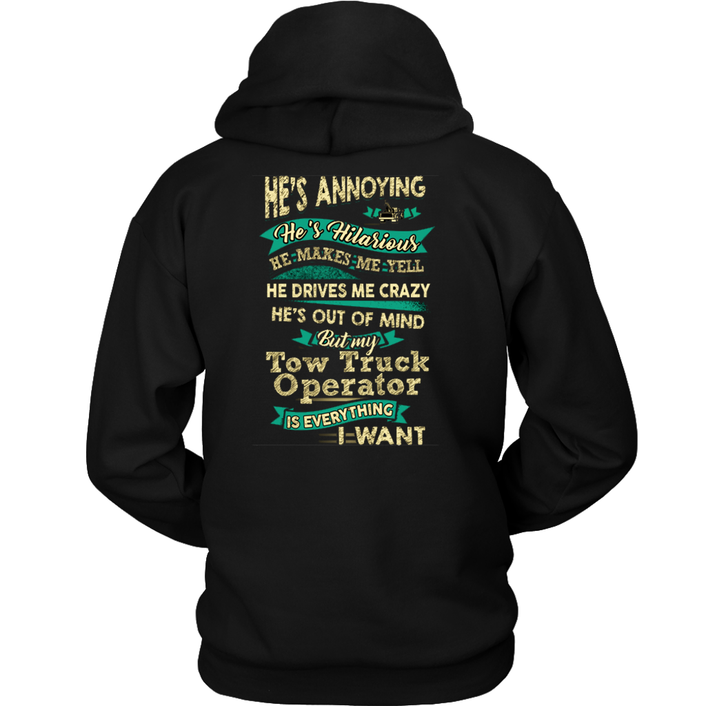 Hilarious Tow Truck Operator Shirt