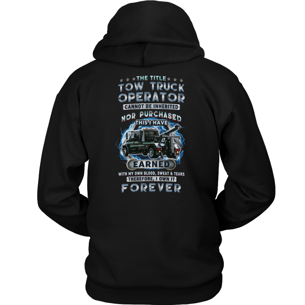 Proud Tow Truck Operator Shirt
