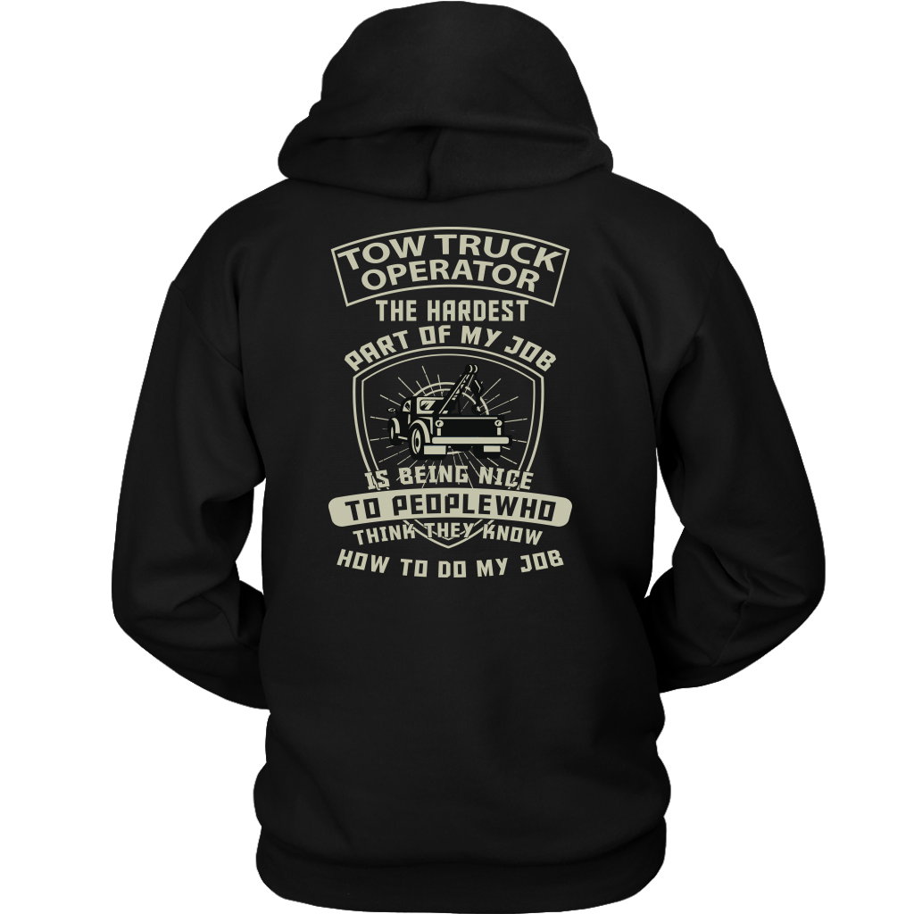 Proud Tow Truck Operator Shirt
