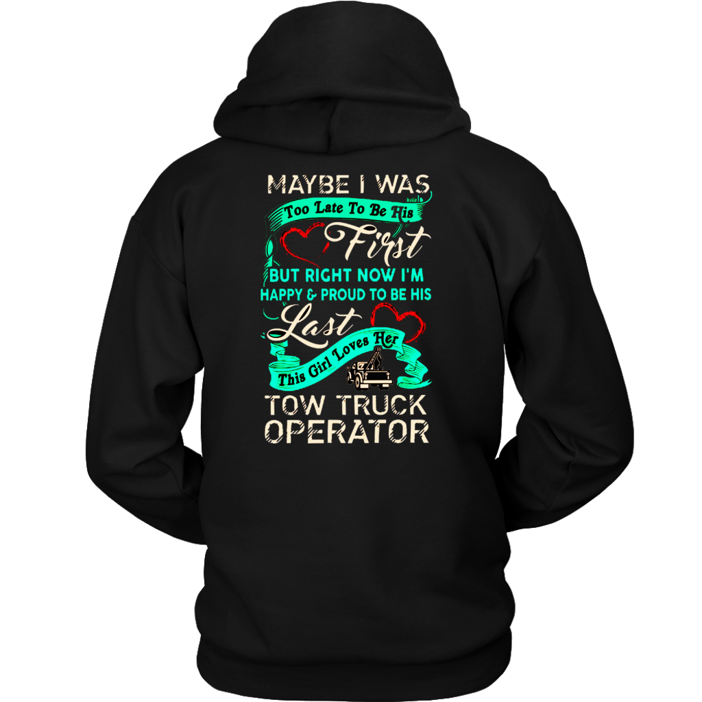 Cute Tow Truck Operator's Lady