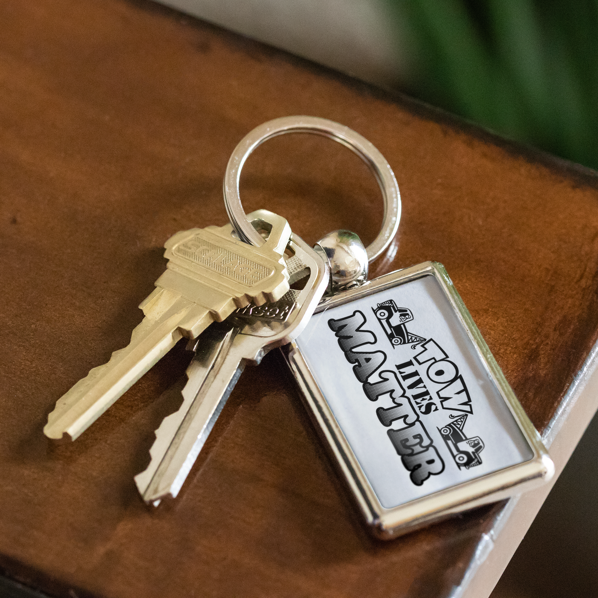 Towlivesmatter Keychain