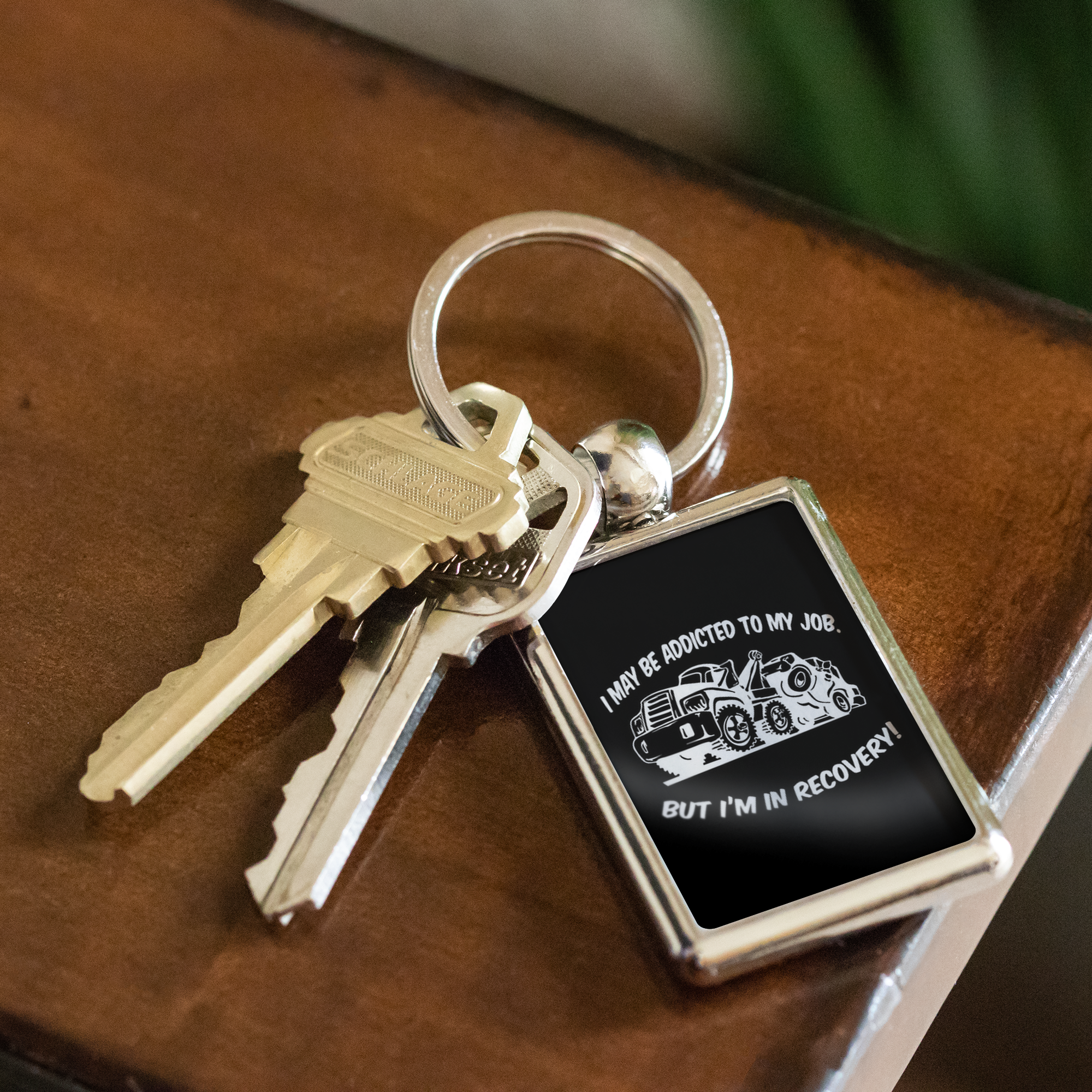Proud Tow Operator Keychain
