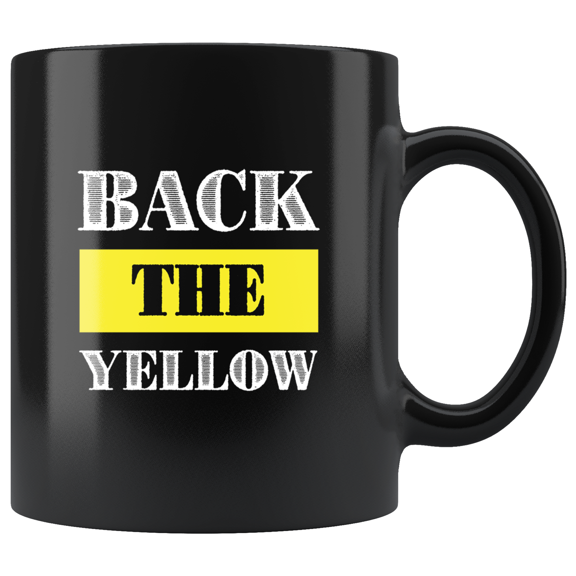 Back The Yellow Mug