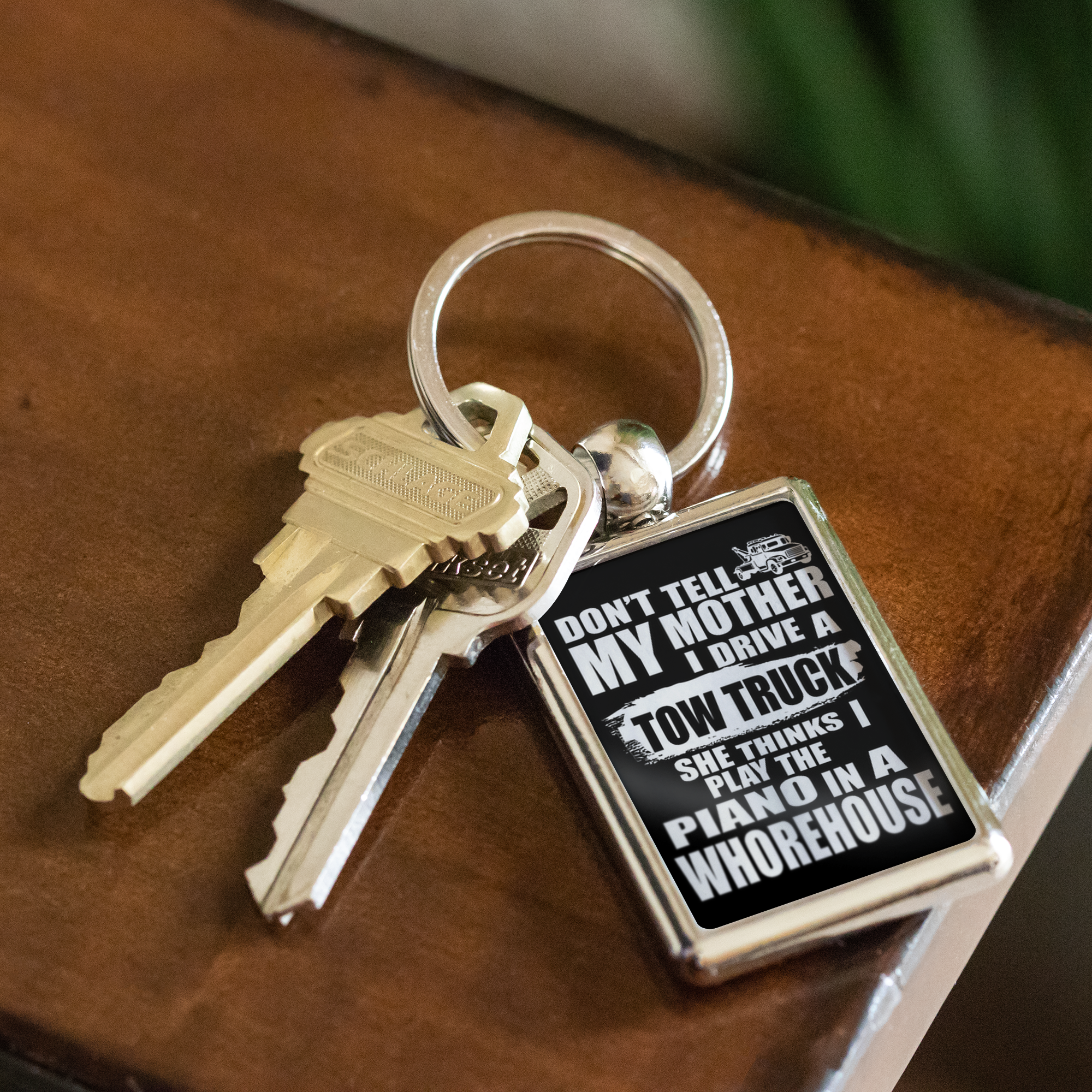 Proud Tow Operator Keychain
