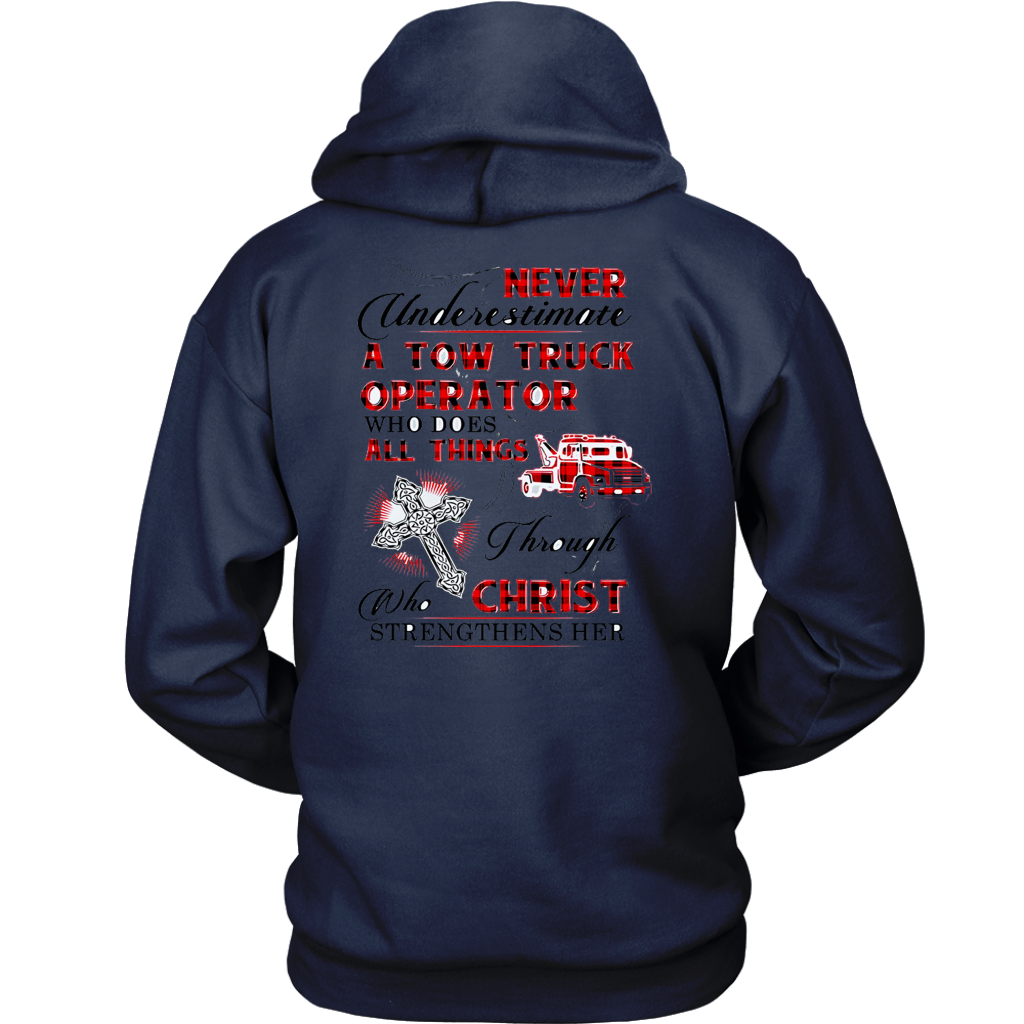 Never Undrestimate A Tow Truck Operator Shirt