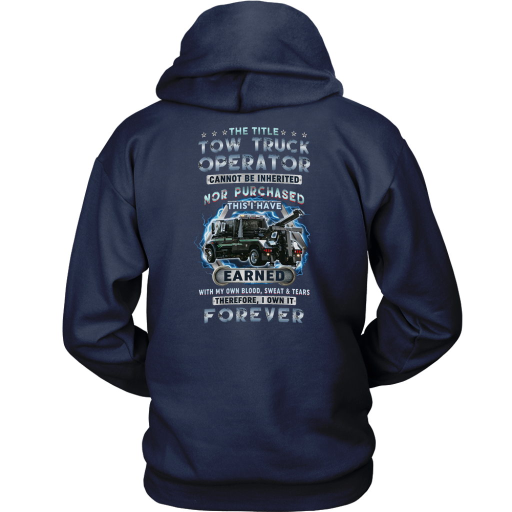 Proud Tow Truck Operator Shirt