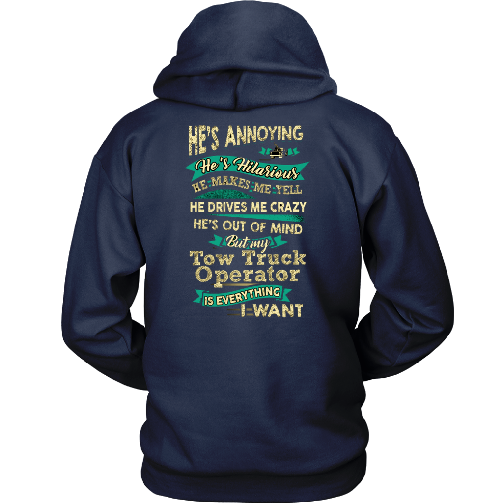 Hilarious Tow Truck Operator Shirt