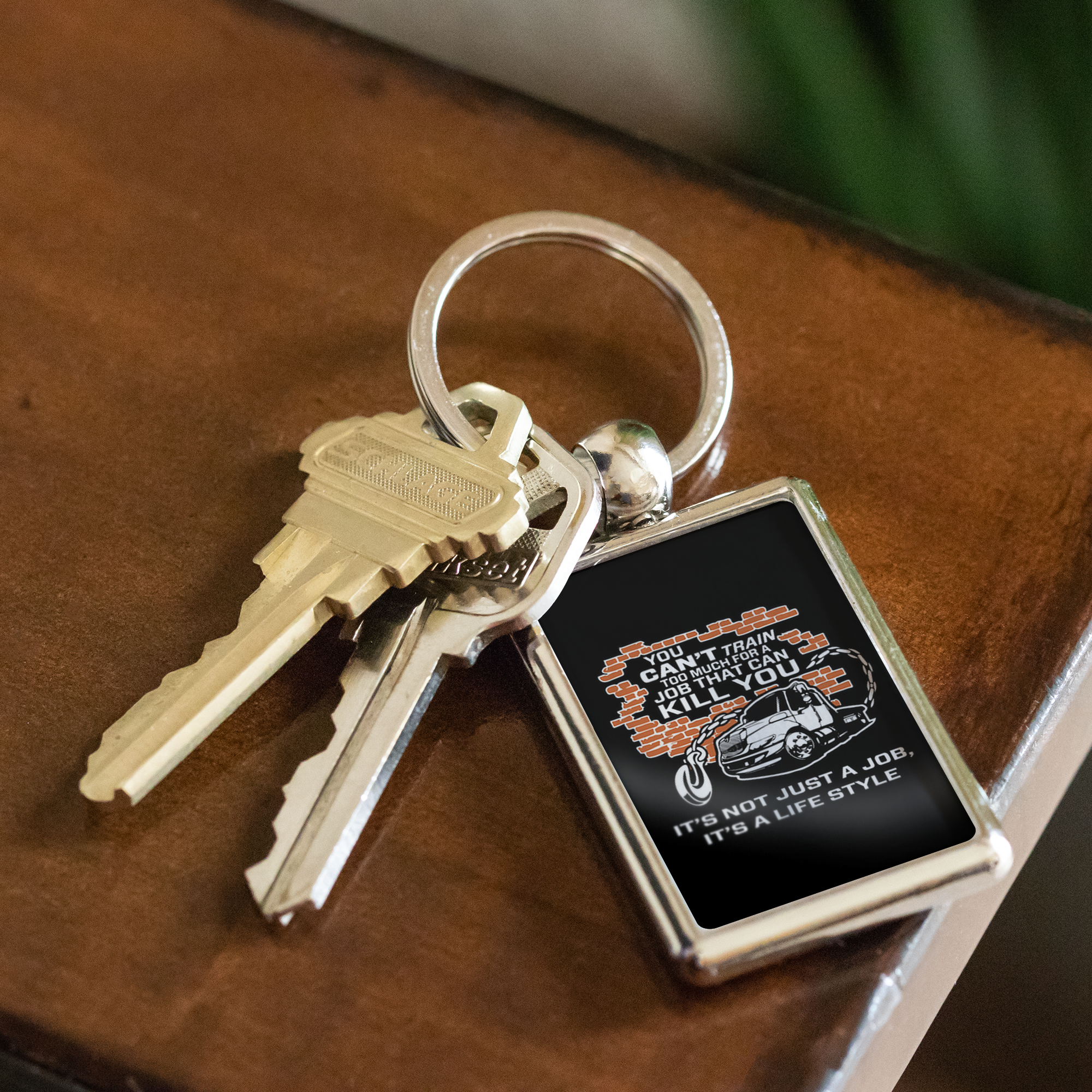 Towing Keychain