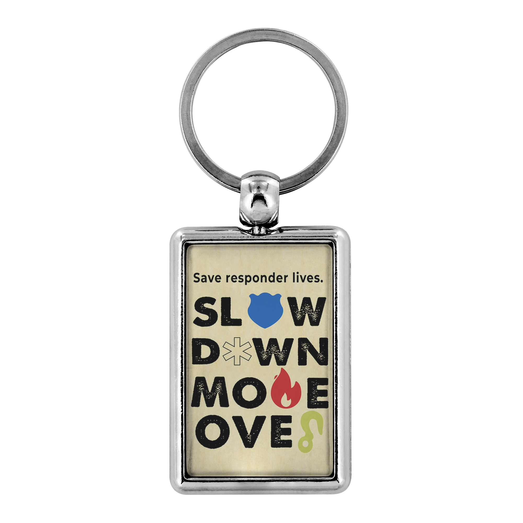 Save Responders Lives Keychain