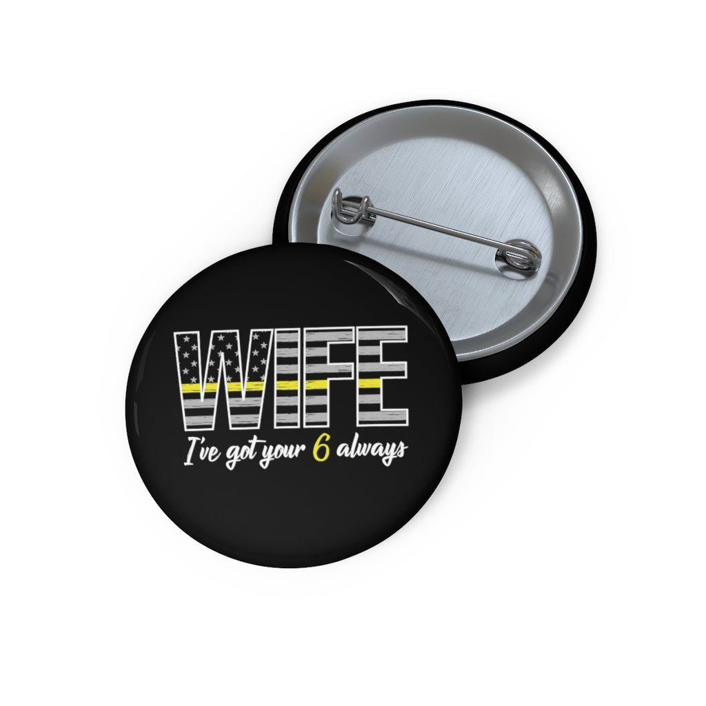 Tow Wife Pin Buttons