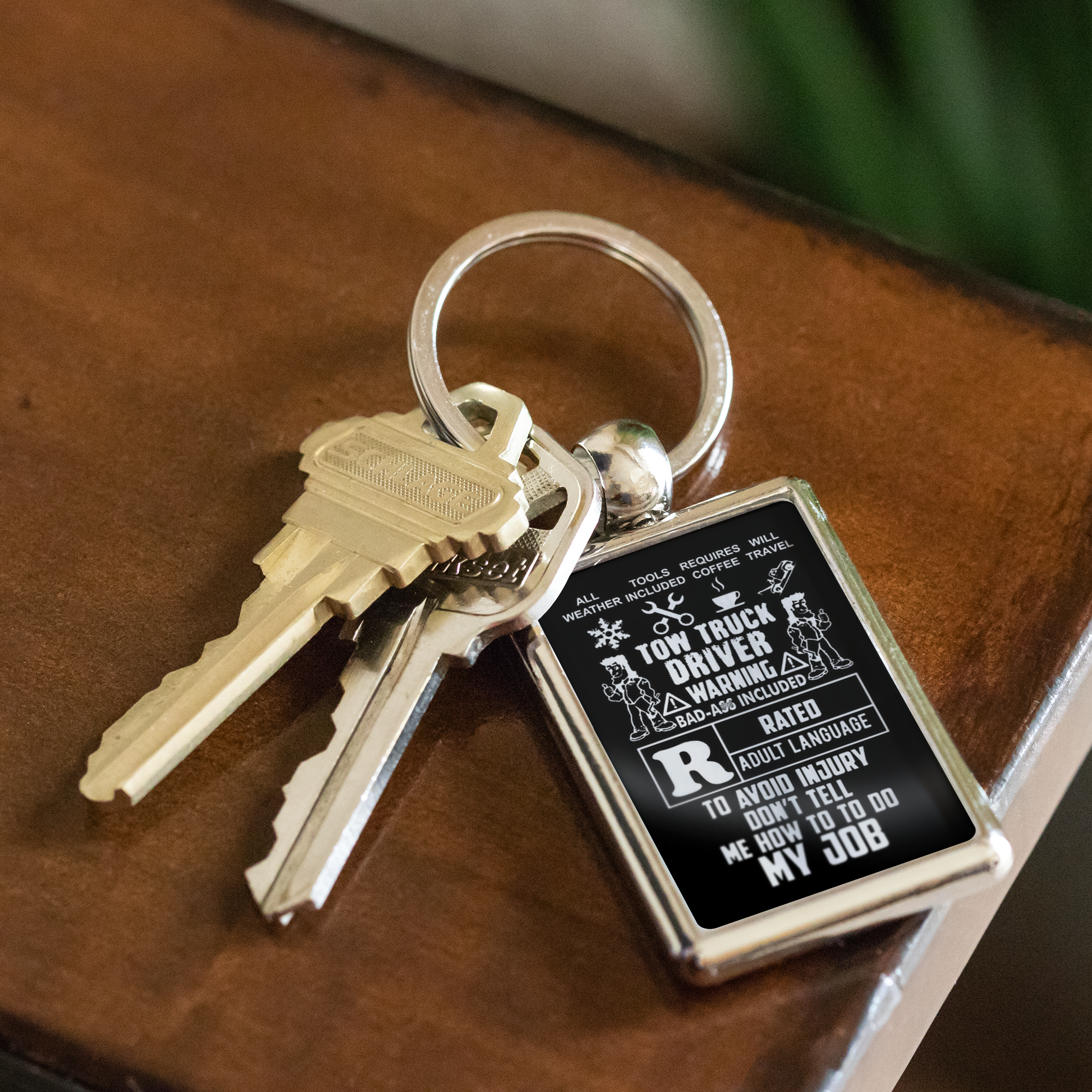 Towing Keychain