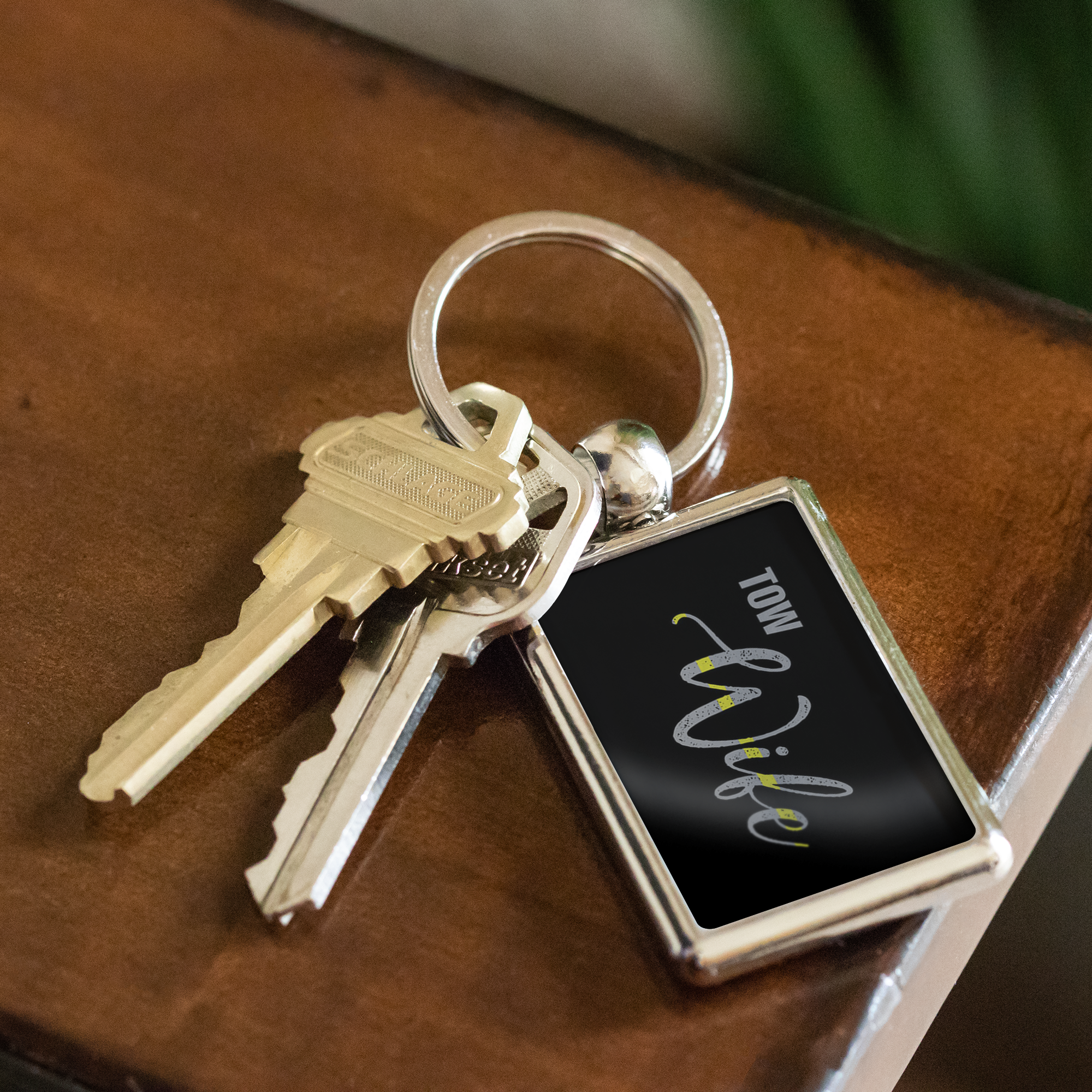 Proud Tow Wife Keychain