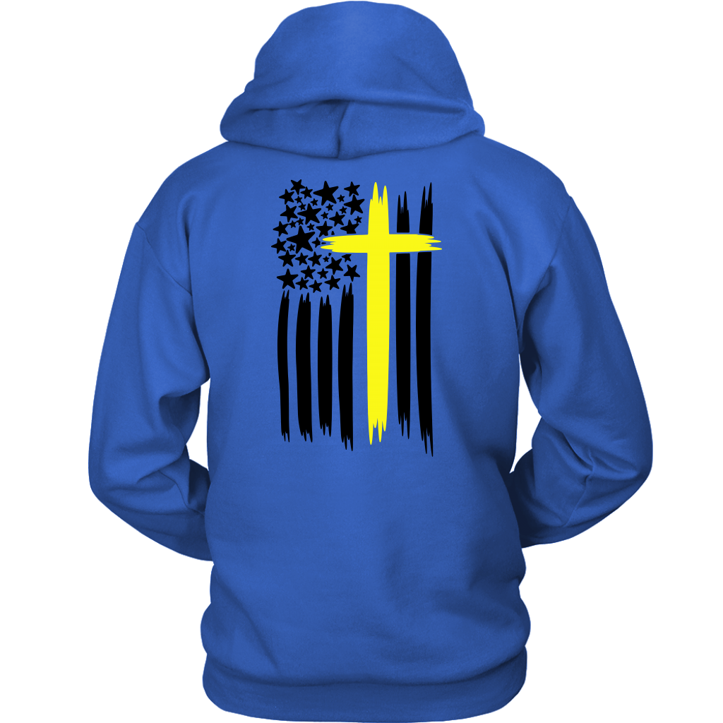 Thin Yellow Line Cross Shirt
