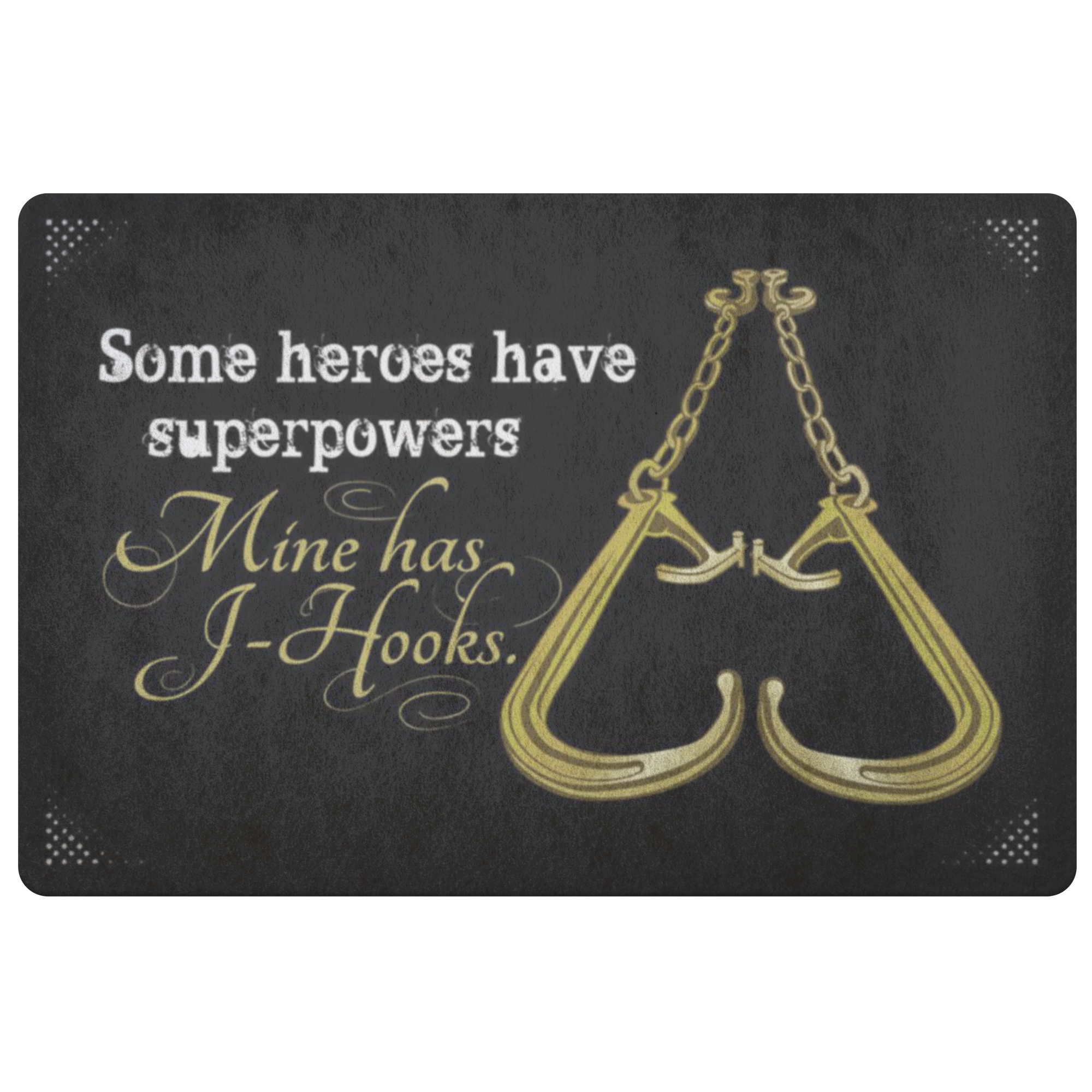 Super Heroes Doormat