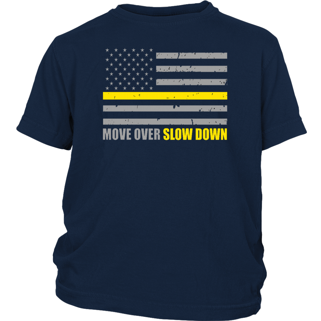 Slow Down Move Over Kid's Shirts