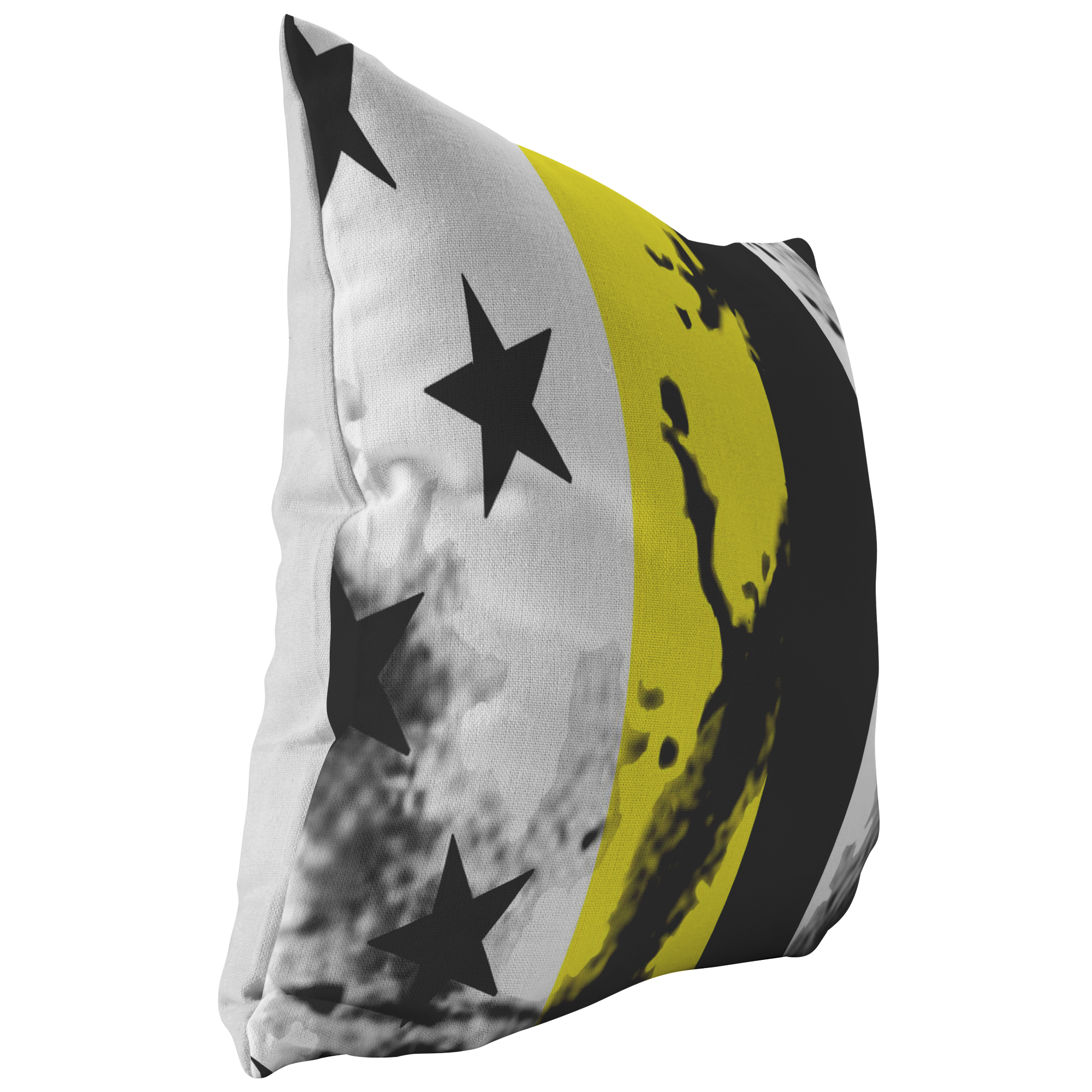 Thin Yellow Line Pillows