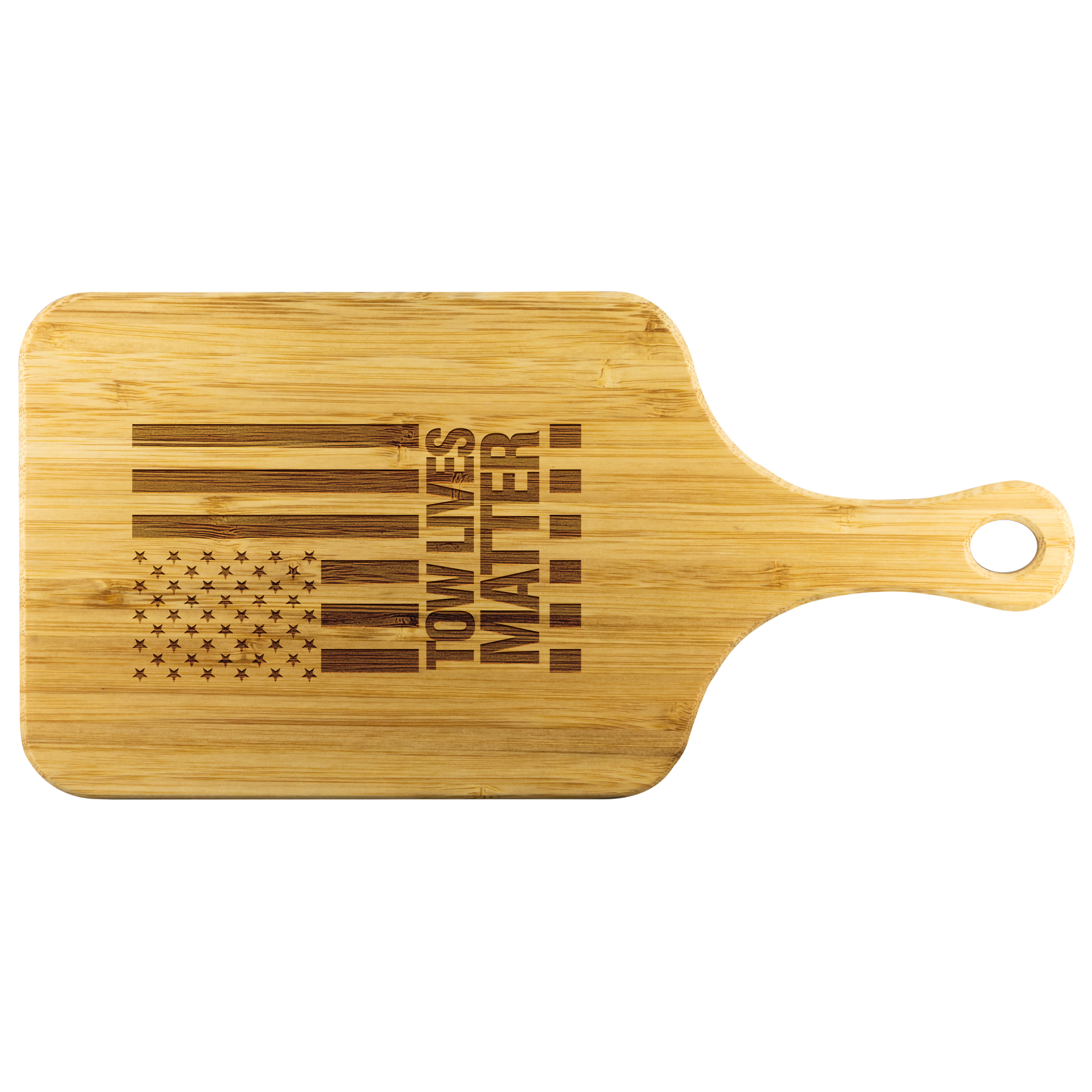 Tow Lives Matter Wood Cutting Board