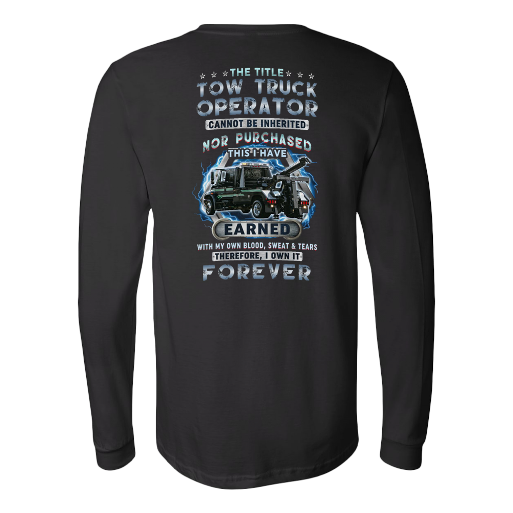 Proud Tow Truck Operator Shirt
