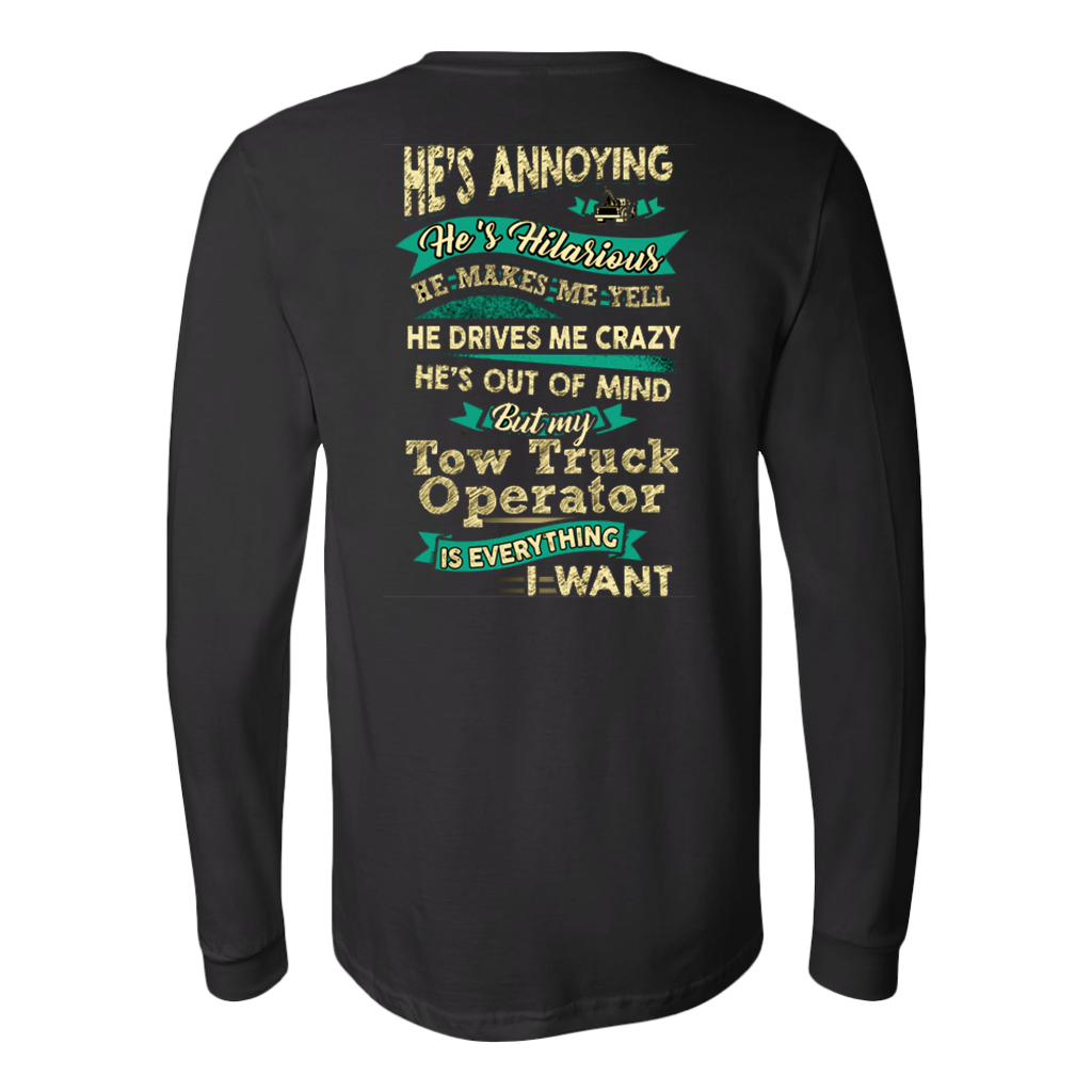 Hilarious Tow Truck Operator Shirt