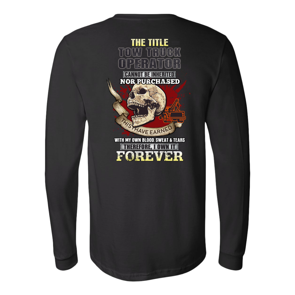 Proud Tow Truck Operator Hoodie