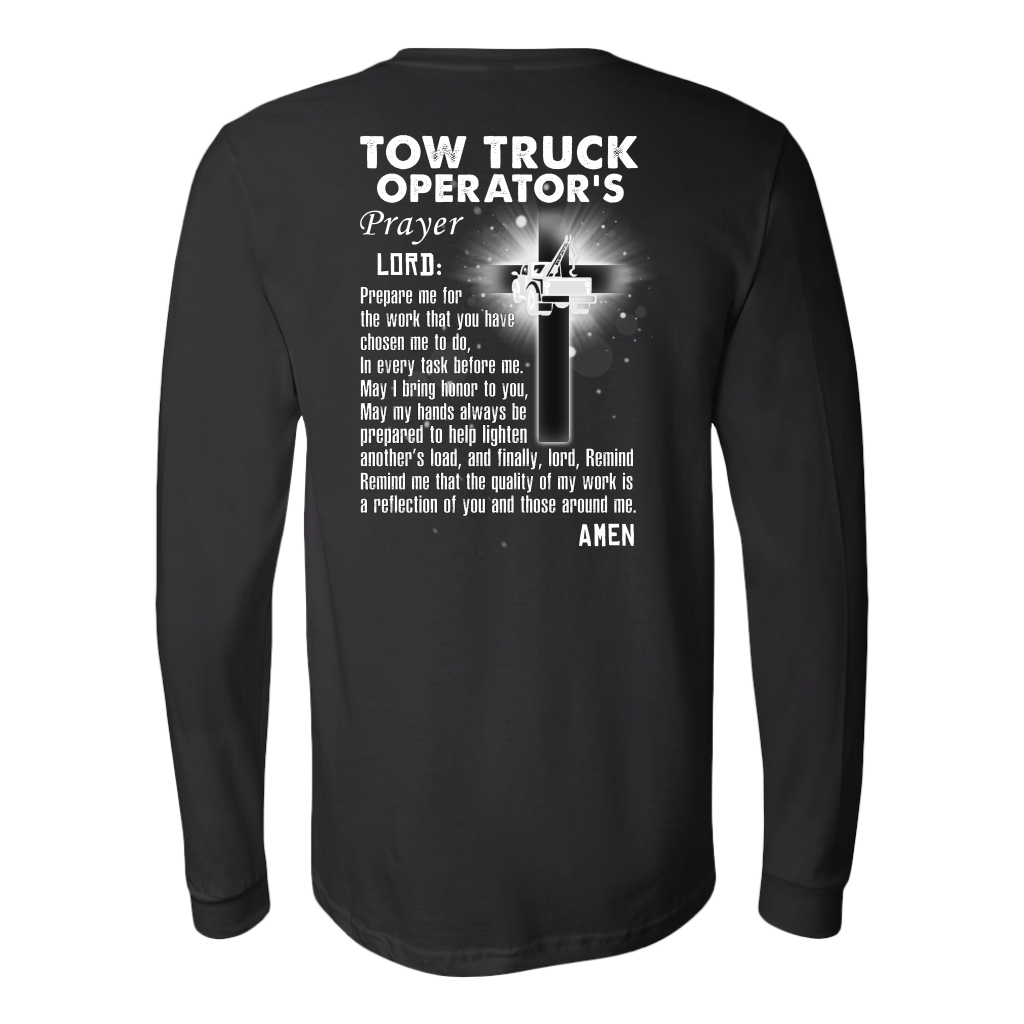 Tow Truck Operator's Prayer Shirt