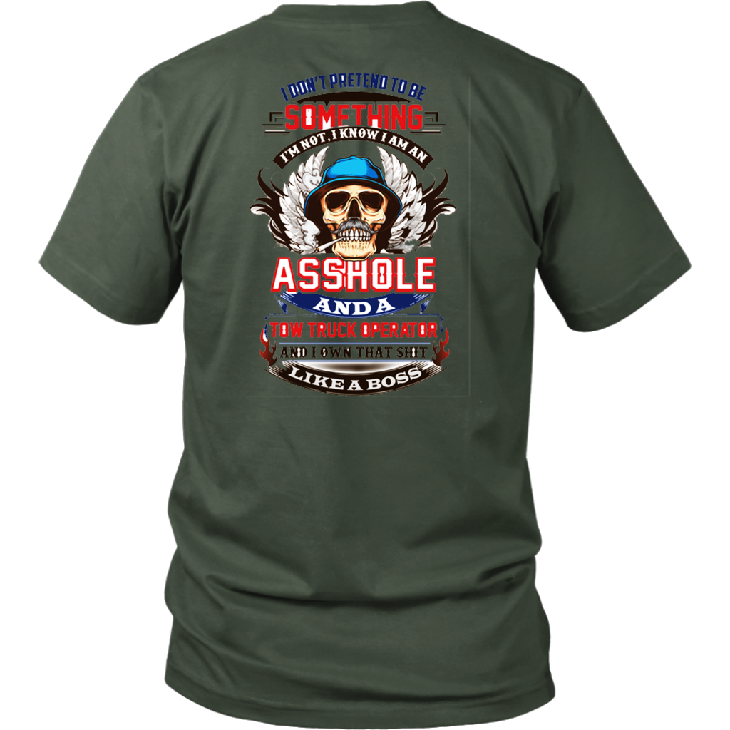 Proud Tow Truck Operator Shirt
