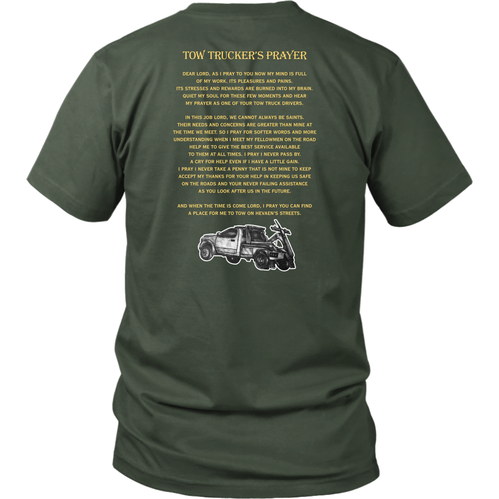 Tow Truck Operator's Prayer Shirt