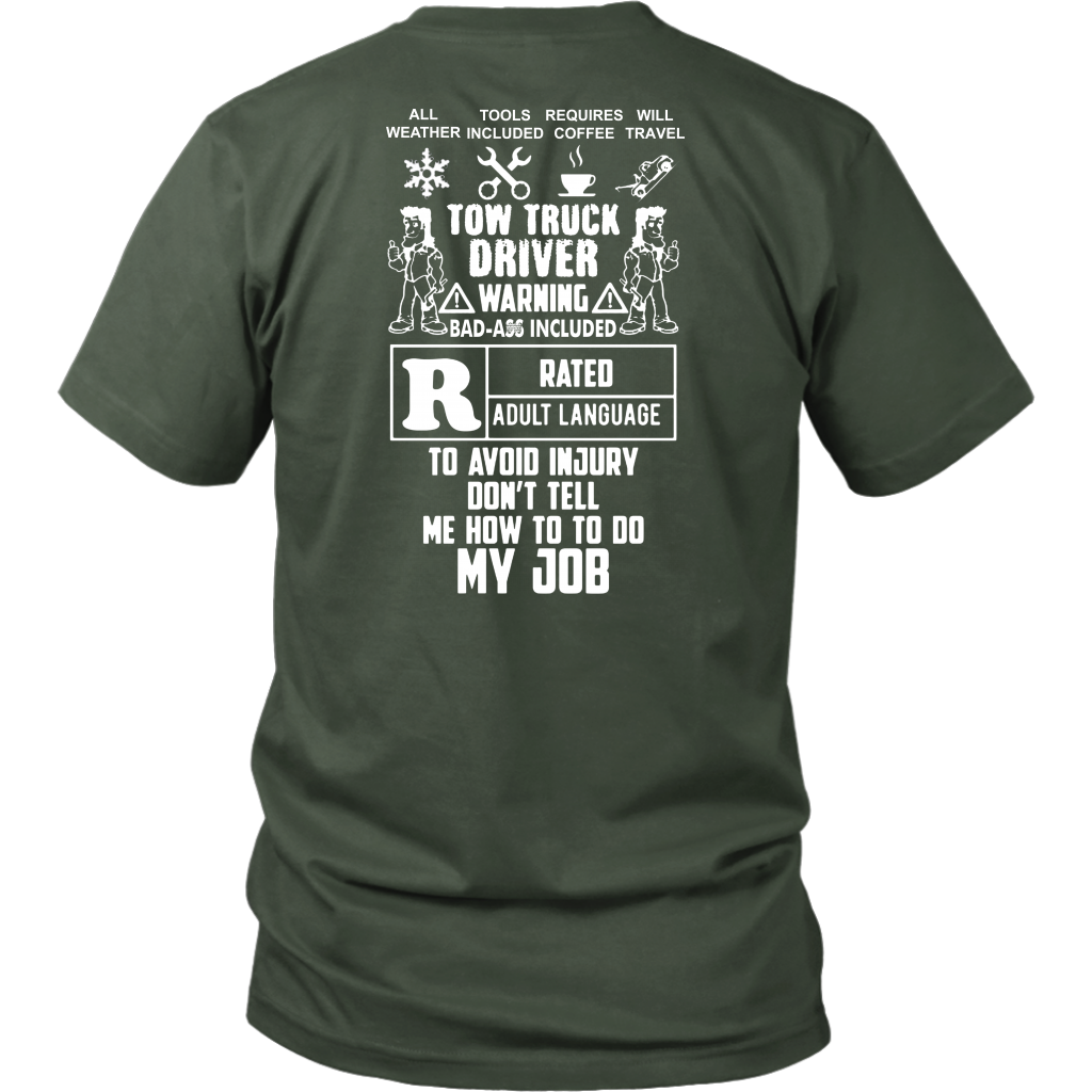 Tow Truck Operator Shirt