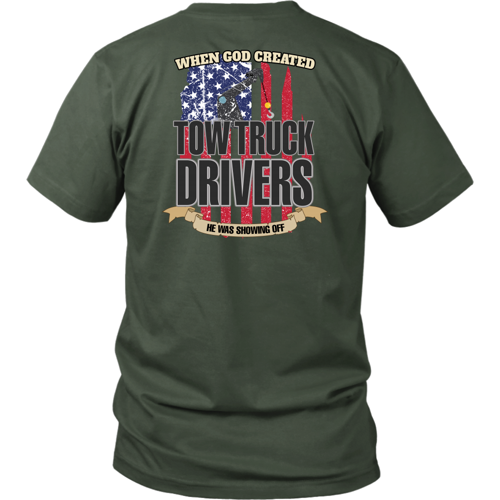 Proud Tow Truck Driver Shirt
