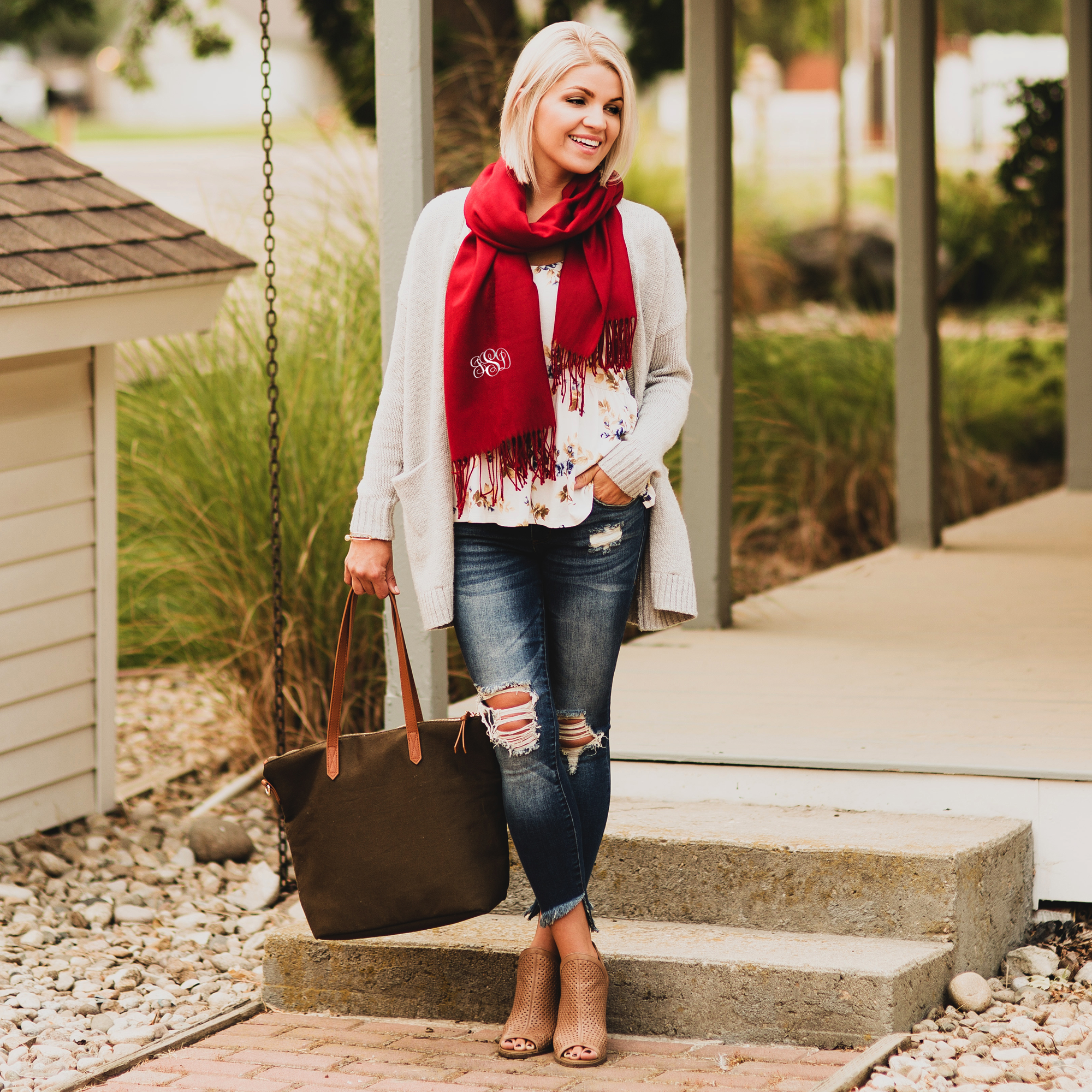 Proud Tow Wife stylish scarf