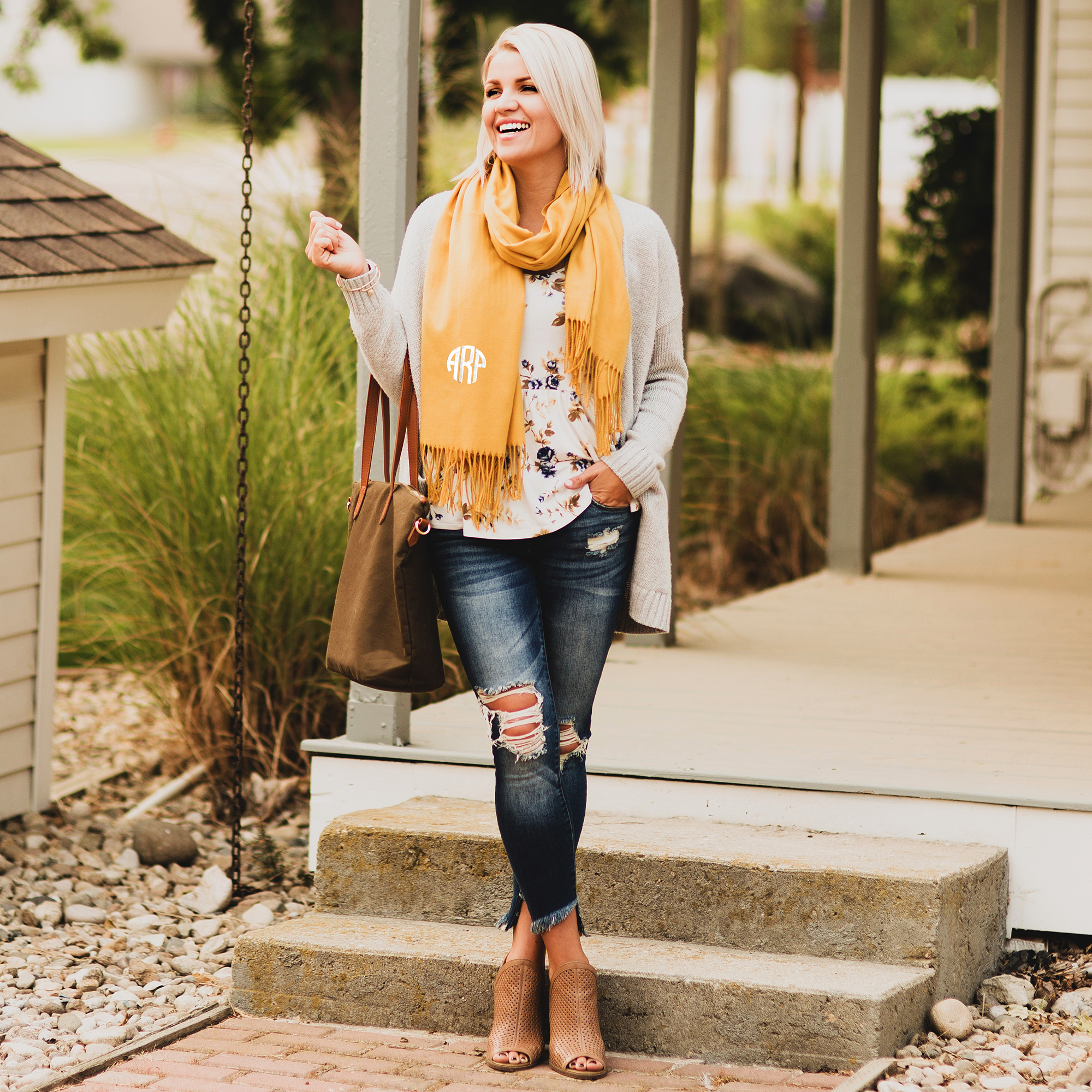 Proud Tow Wife stylish scarf