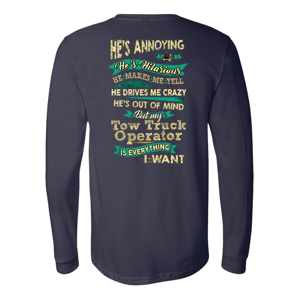 Hilarious Tow Truck Operator Shirt