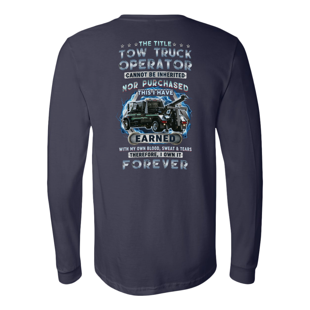 Proud Tow Truck Operator Shirt