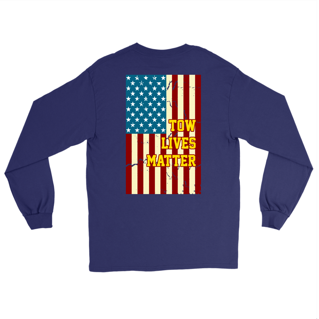 Tow Lives Matter USA Flag