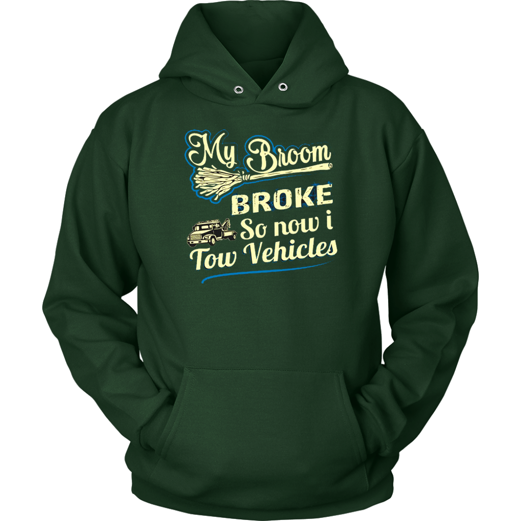 My Broom Broke so now I Tow Vehicles