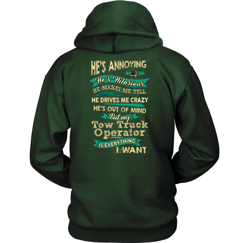 Hilarious Tow Truck Operator Shirt