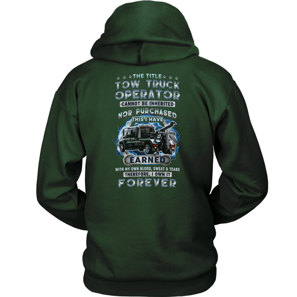 Proud Tow Truck Operator Shirt