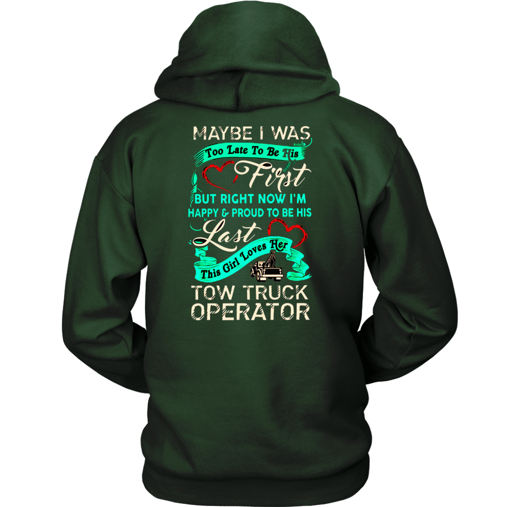 Cute Tow Truck Operator's Lady