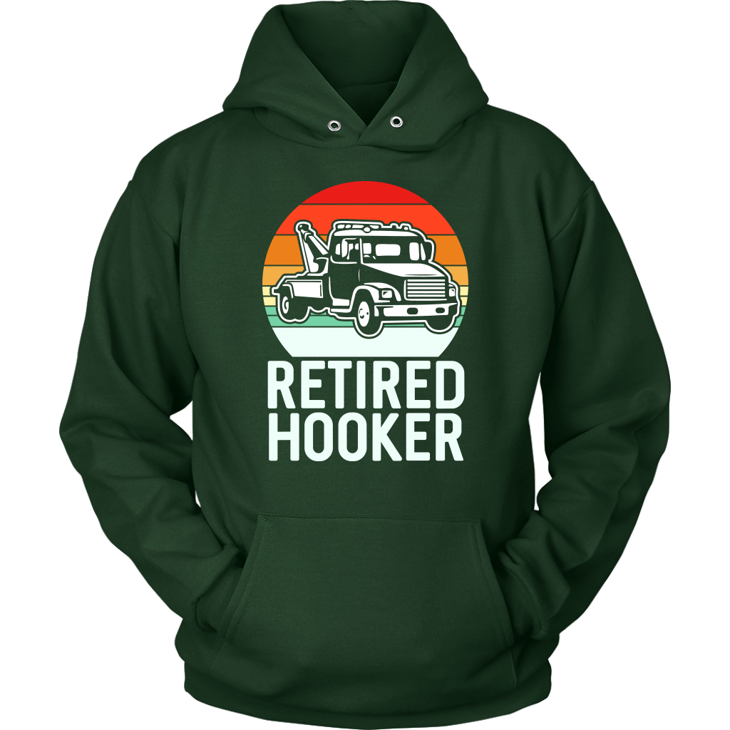 Tow Truck Driver Operator Gift Retired Hooker