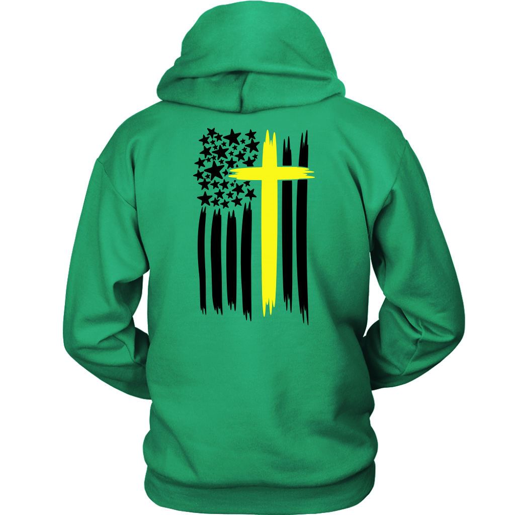 Thin Yellow Line Cross Shirt