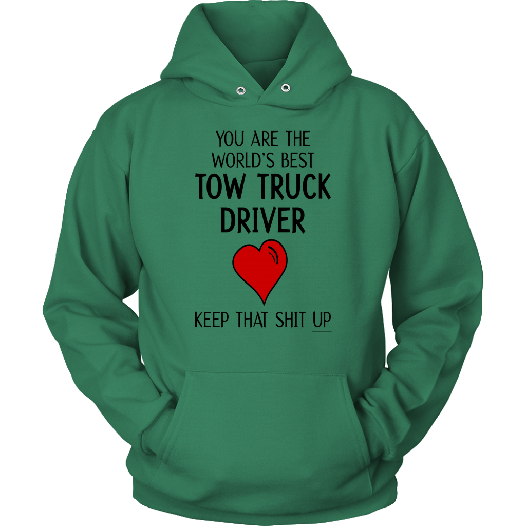 THE WORLD'S BEST TOW TRUCK DRIVER SHIRT