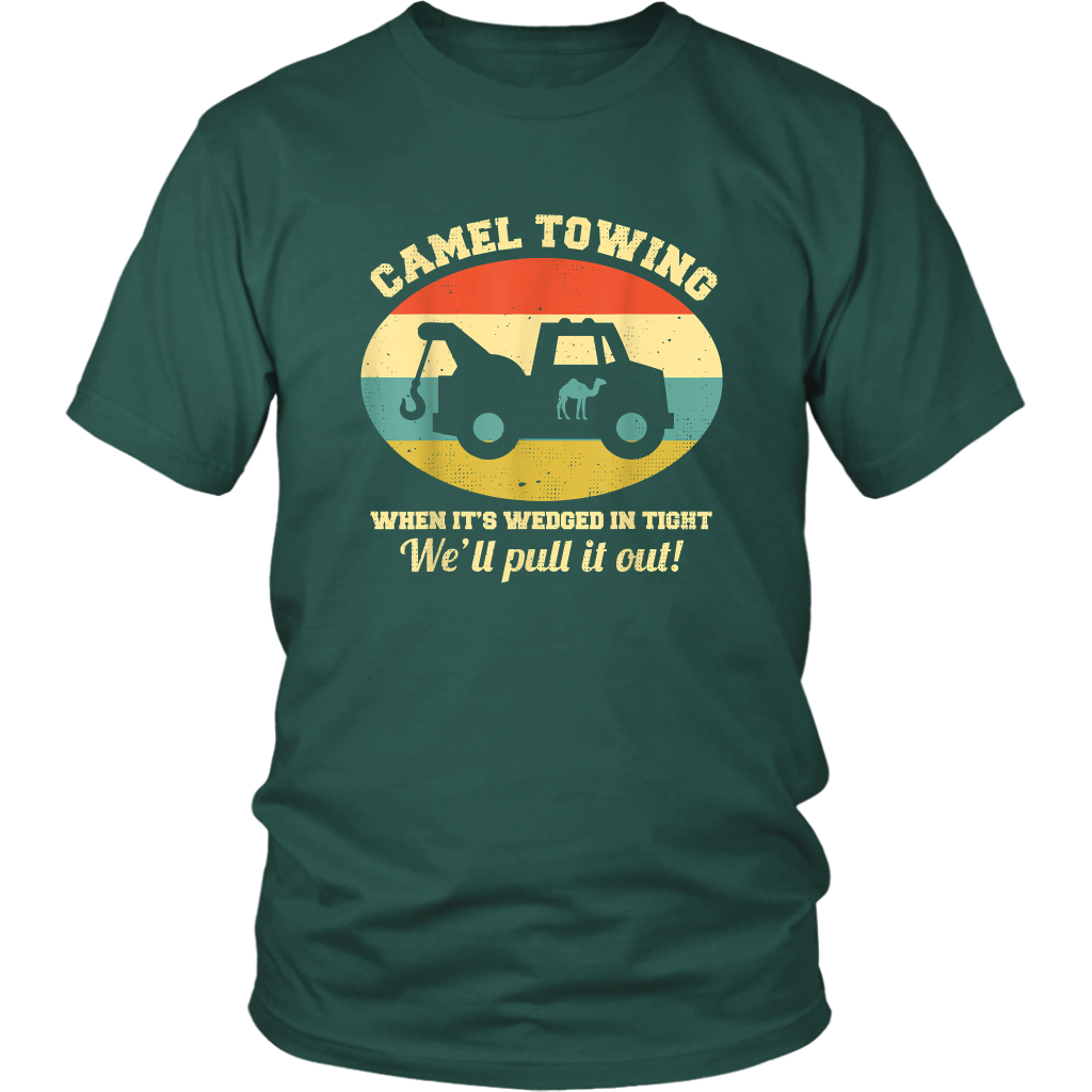 Camel Towing Retro Humor Saying Hoodie