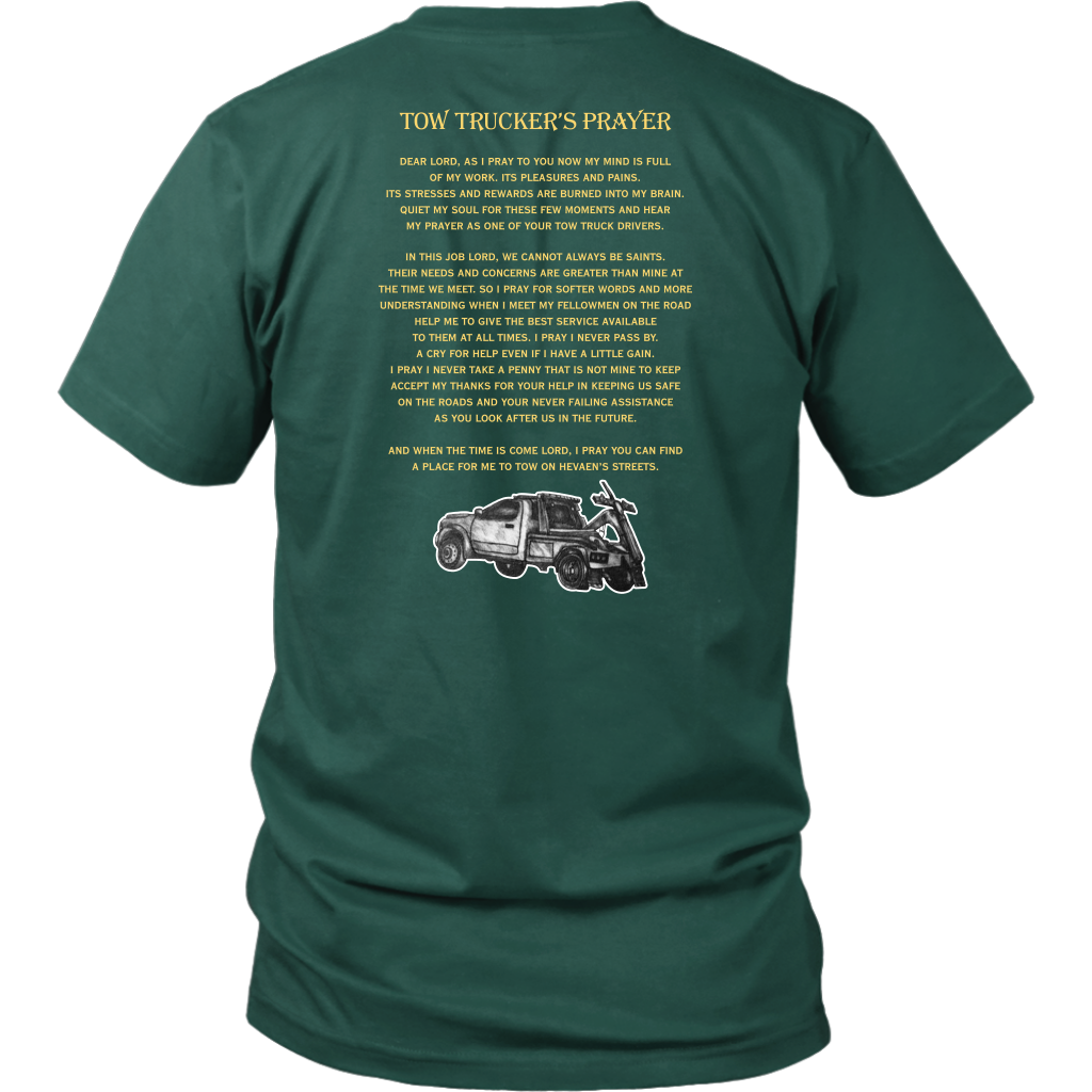 Tow Truck Operator's Prayer Shirt