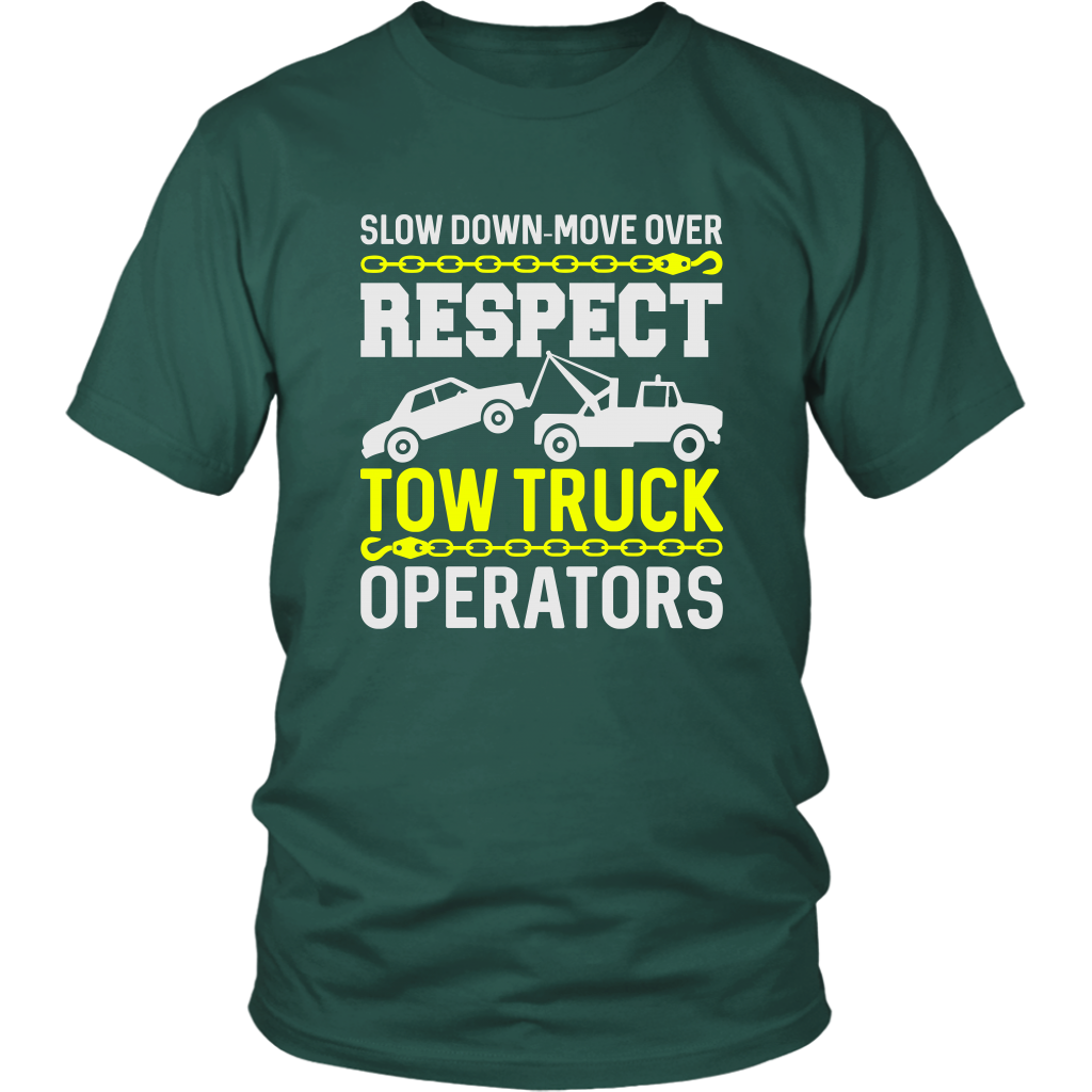 Slow Down Move Over For Tow Truck Operators