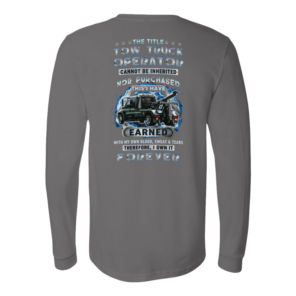 Proud Tow Truck Operator Shirt
