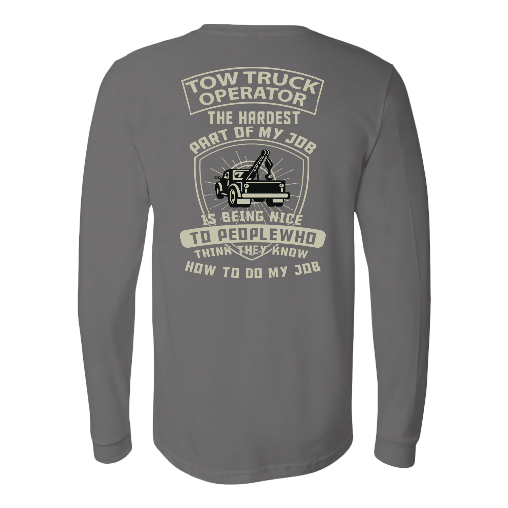 Proud Tow Truck Operator Shirt
