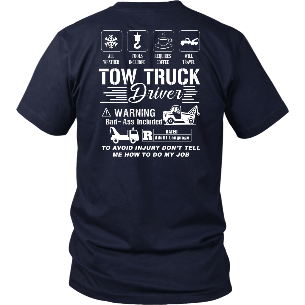 Proud Tow Truck Driver Shirt
