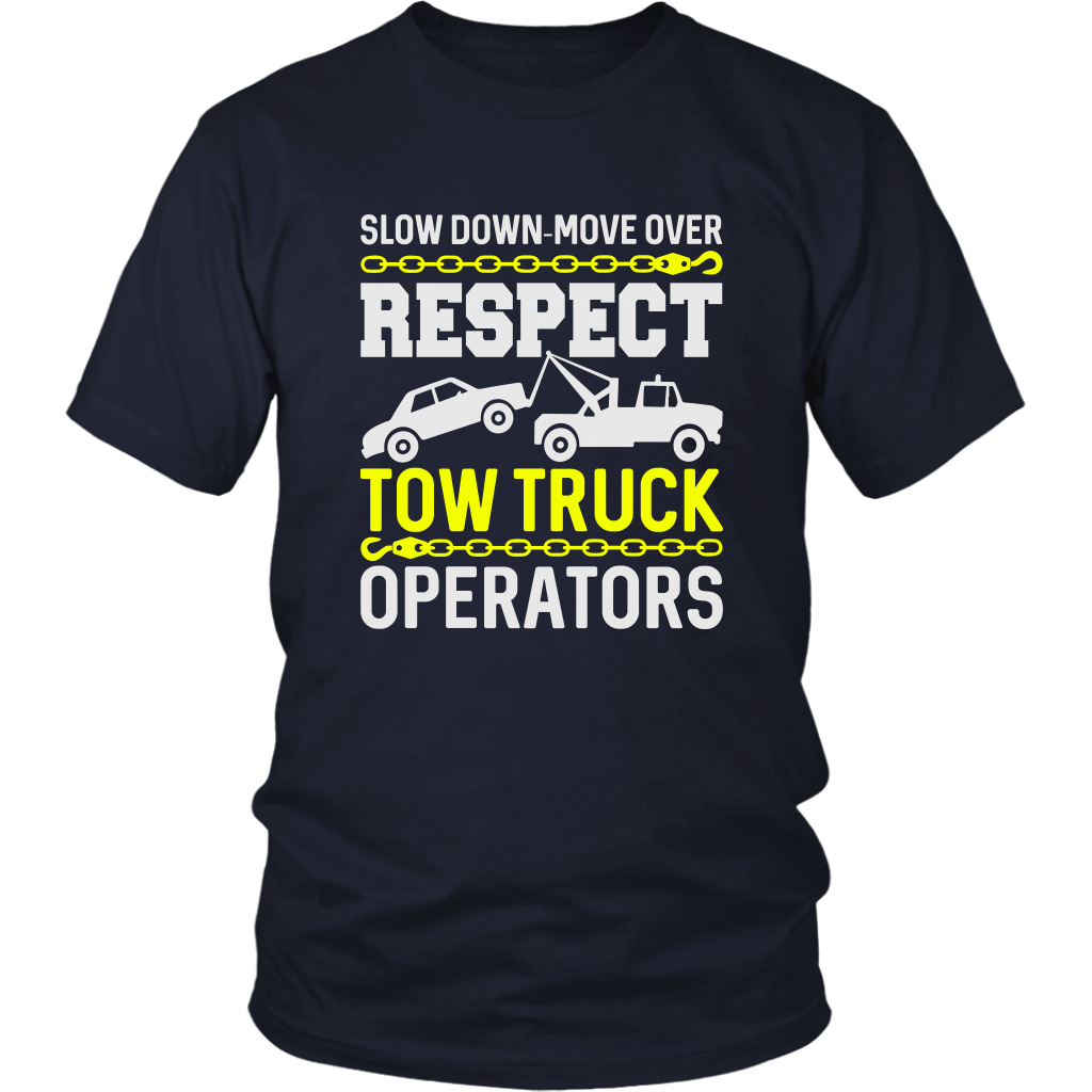 Slow Down Move Over For Tow Truck Operators